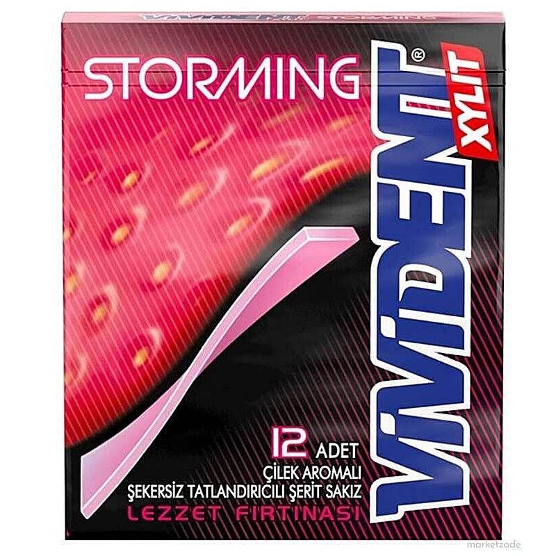 VİVİDENT STORMİNG ÇİLEK 33 G
