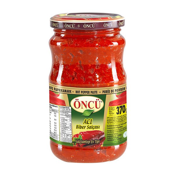 ÖNCÜ ACI BİBER SALÇASI 370 GR