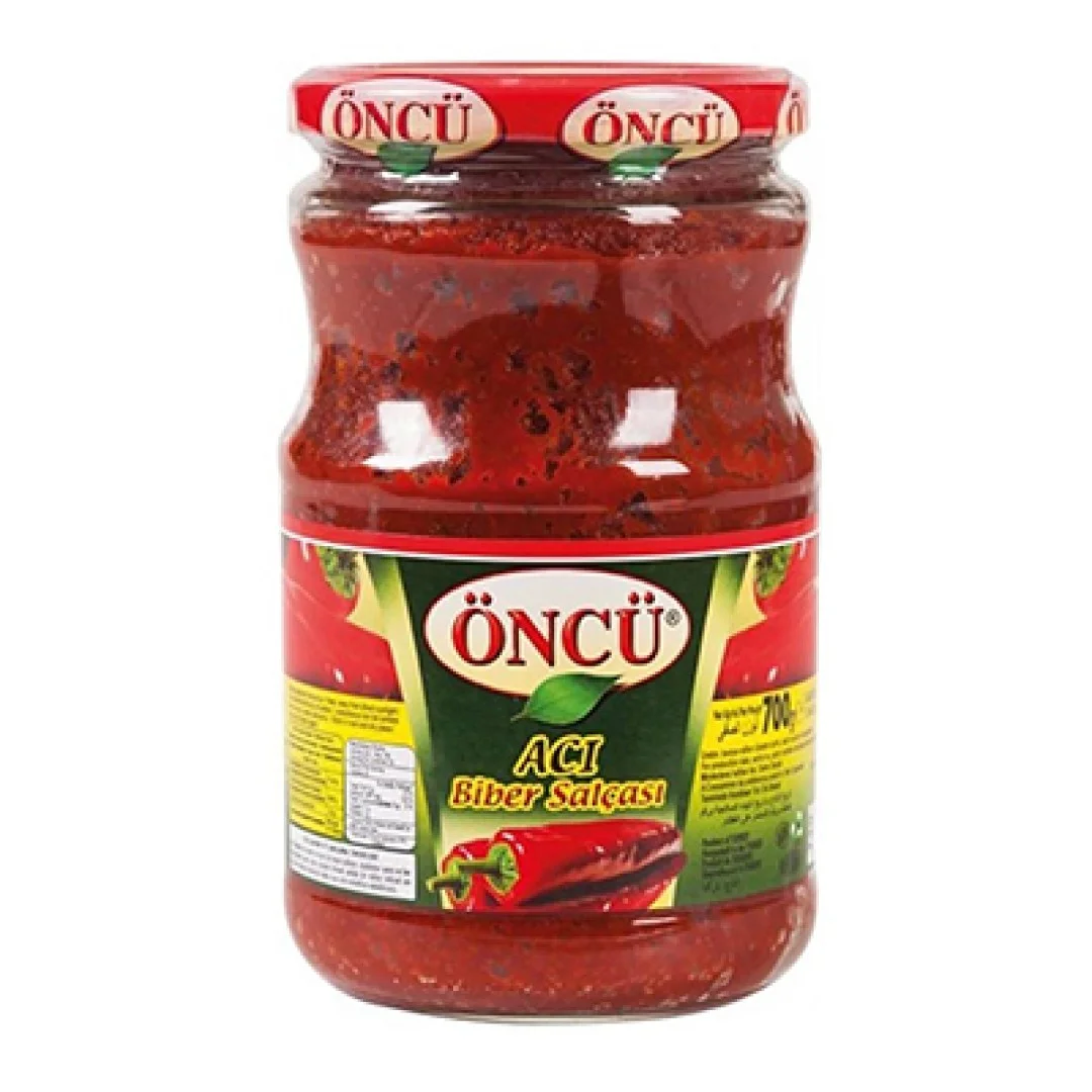 ÖNCÜ ACI BİBER SALÇASI 700 GR