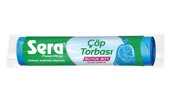 SERA ÇÖP POŞETİ BÜYÜK BOY 10 ADET