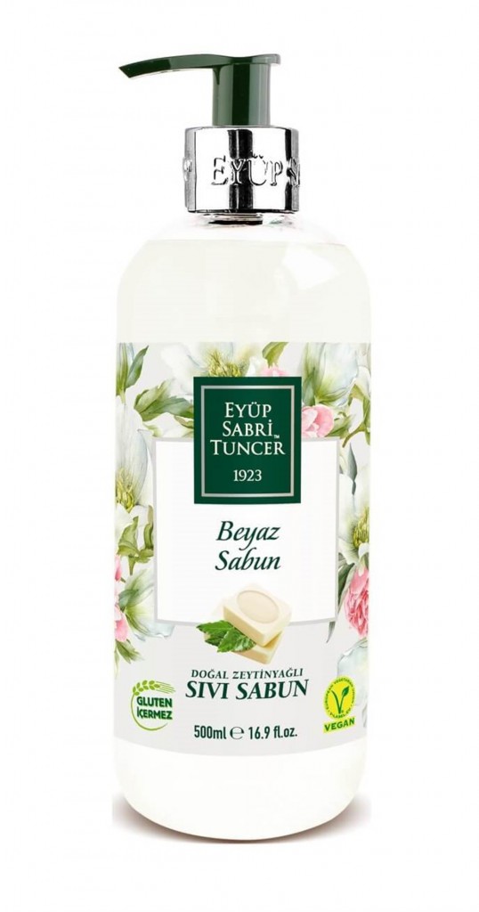 EYÜP SABRİ TUNCER BEYAZ SABUN  SIVI SABUN 500 ML