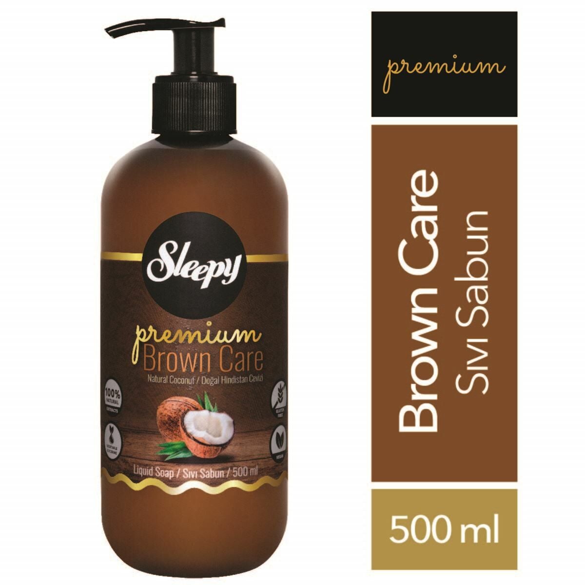 SLEEPY PREMIUM BROWN CARE 500 ML