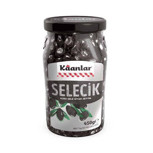 KAANLAR SELECİK SİYAH ZEYTİN 450 GR