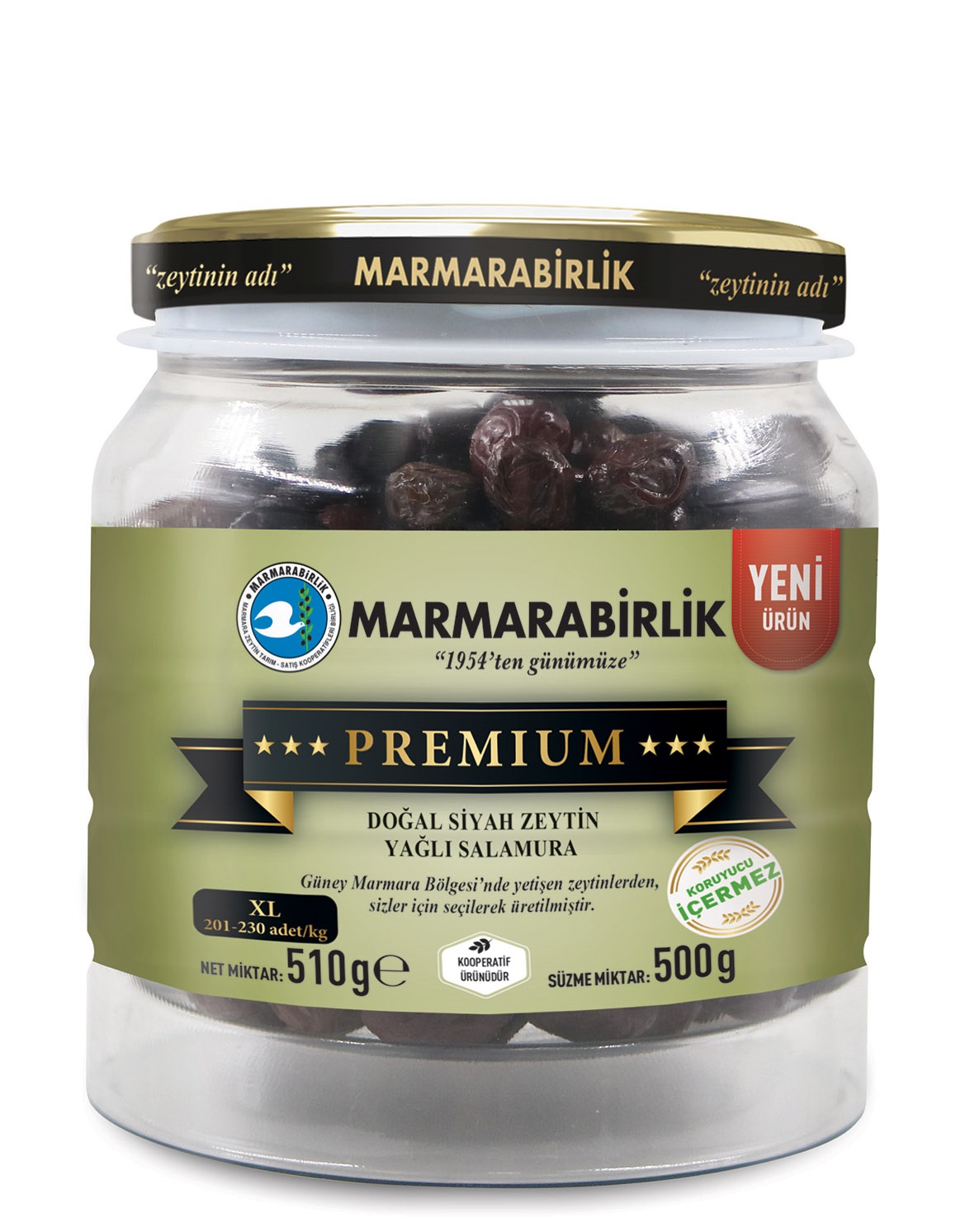 MARMARABİRLİK MEGA CAM XL 500 GR 