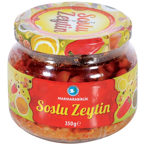 MARMARABİRLİK SOSLU ZEYTİN 350 GR