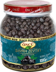 ÖNCÜ SİYAH ZEYTİN PET 1 KG 2XS  (351-380)