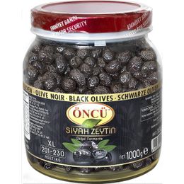 ÖNCÜ SİYAH ZEYTİN PET 1 KG XL-L  (201-260)