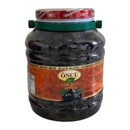 ÖNCÜ SİYAH ZEYTİN PET 1 KG XS  (321-350)