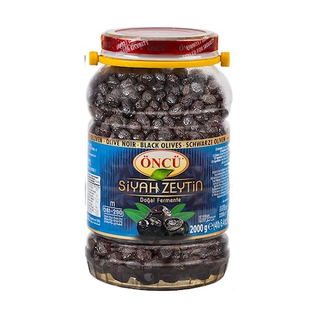 ÖNCÜ SİYAH ZEYTİN PET 360 GR MS (261-320)