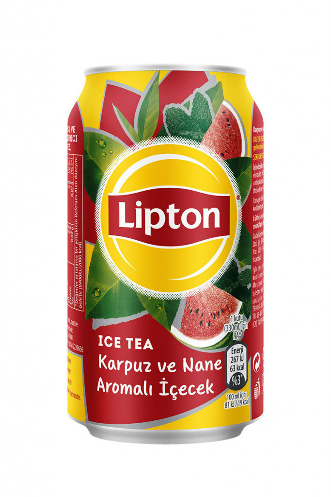 LİPTON ICETEA KARPUZ VE NANE AROMALI 330 ML