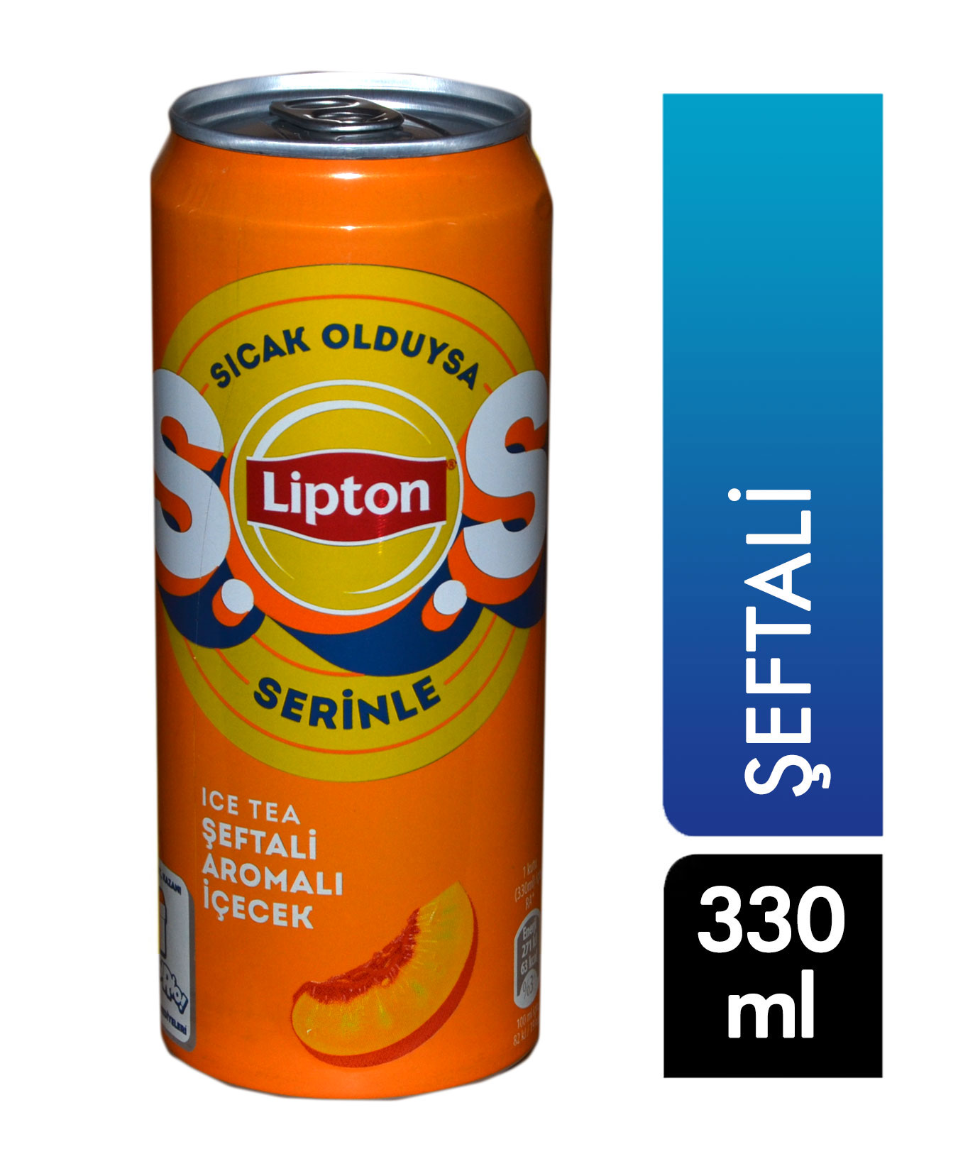 LİPTON ICETEA ŞEFTALİ 330 ML TENEKE
