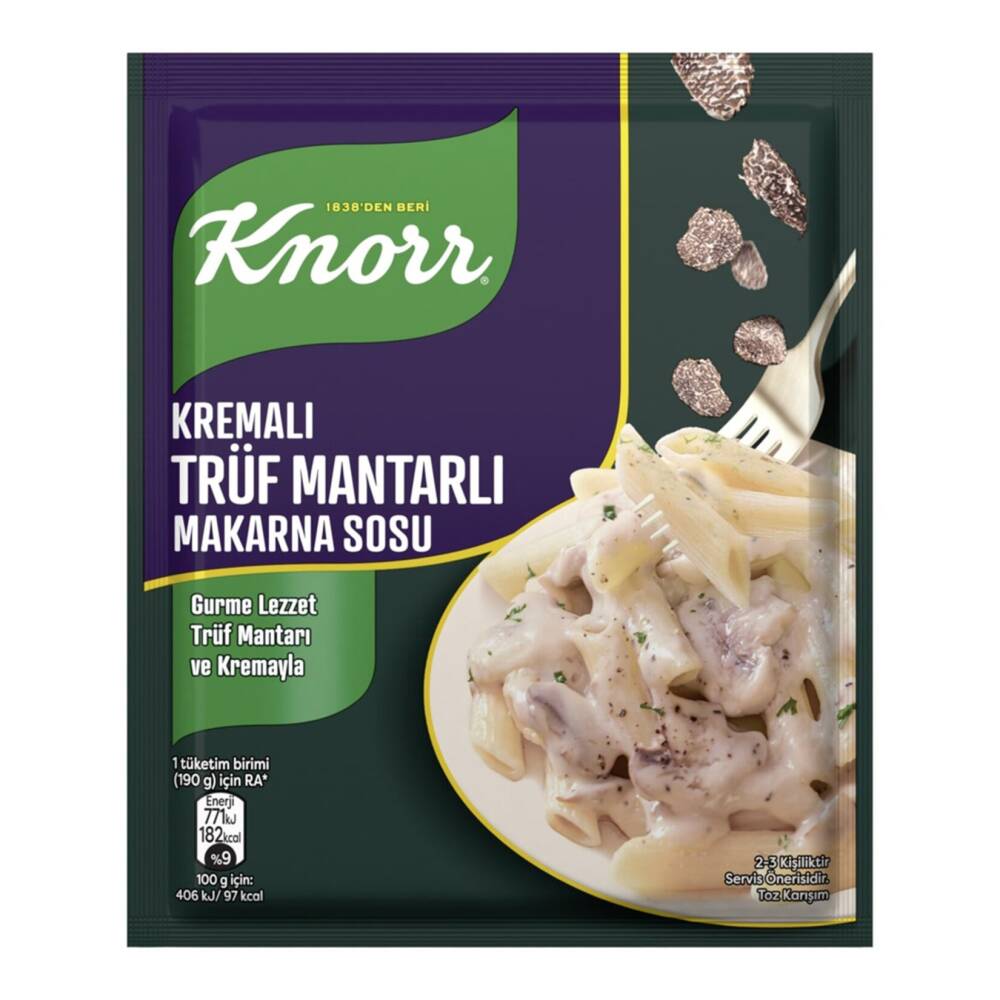 KNORR KREMALI TÜRÜF MANTARLI MAKARNA SOSU 52 GR