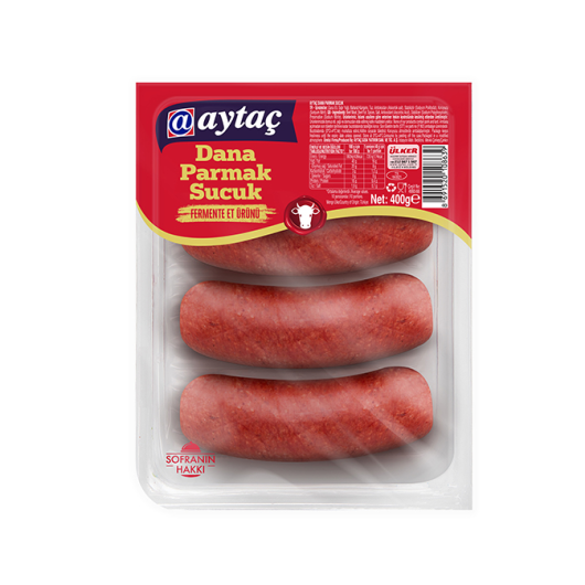AYTAÇ DANA PARMAK SUCUK 400 GR
