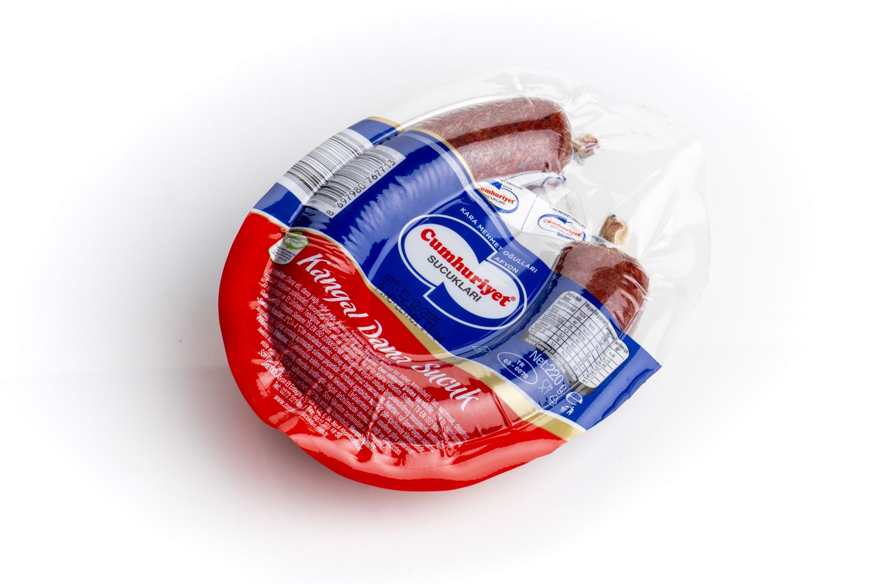 CUMHURİYET KANGAL SUCUK  220 G