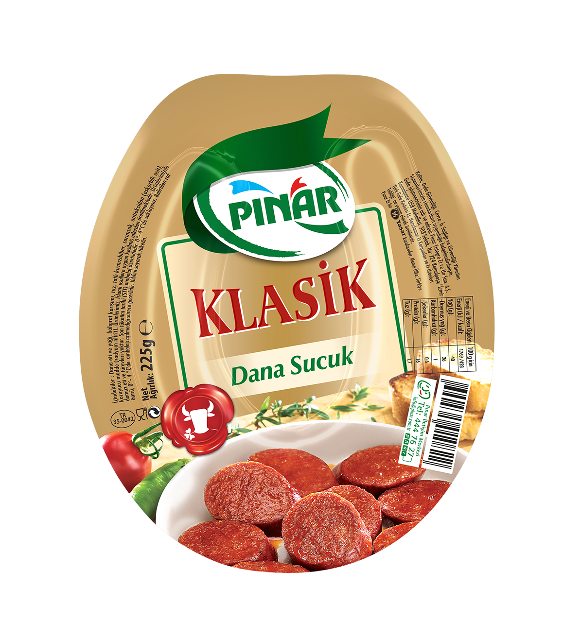 PINAR SUCUK KLASİK 180 GR