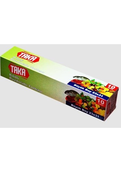 TAKA  BÜYÜK BOY KİLİTLİ POŞET 10 ADET