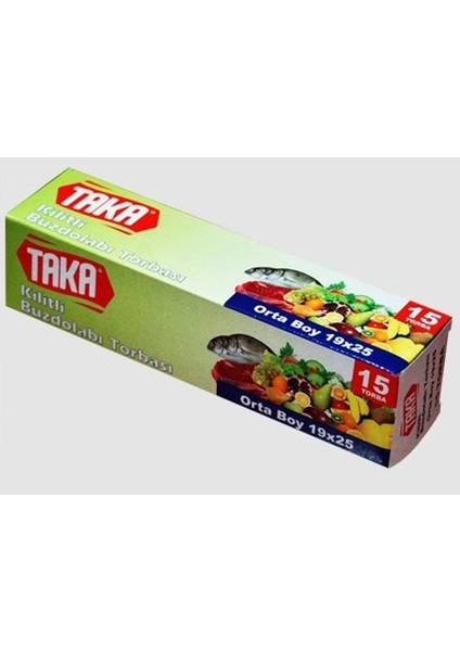 TAKA ORTA BOY KİLİTLİ POŞET 15 ADET