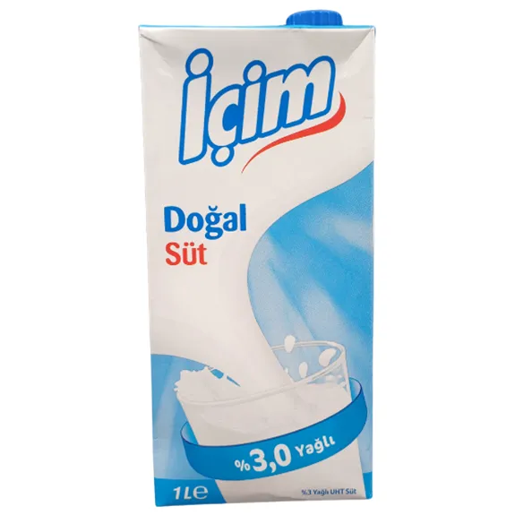 İÇİM TAM YAĞLI SÜT 1 LT