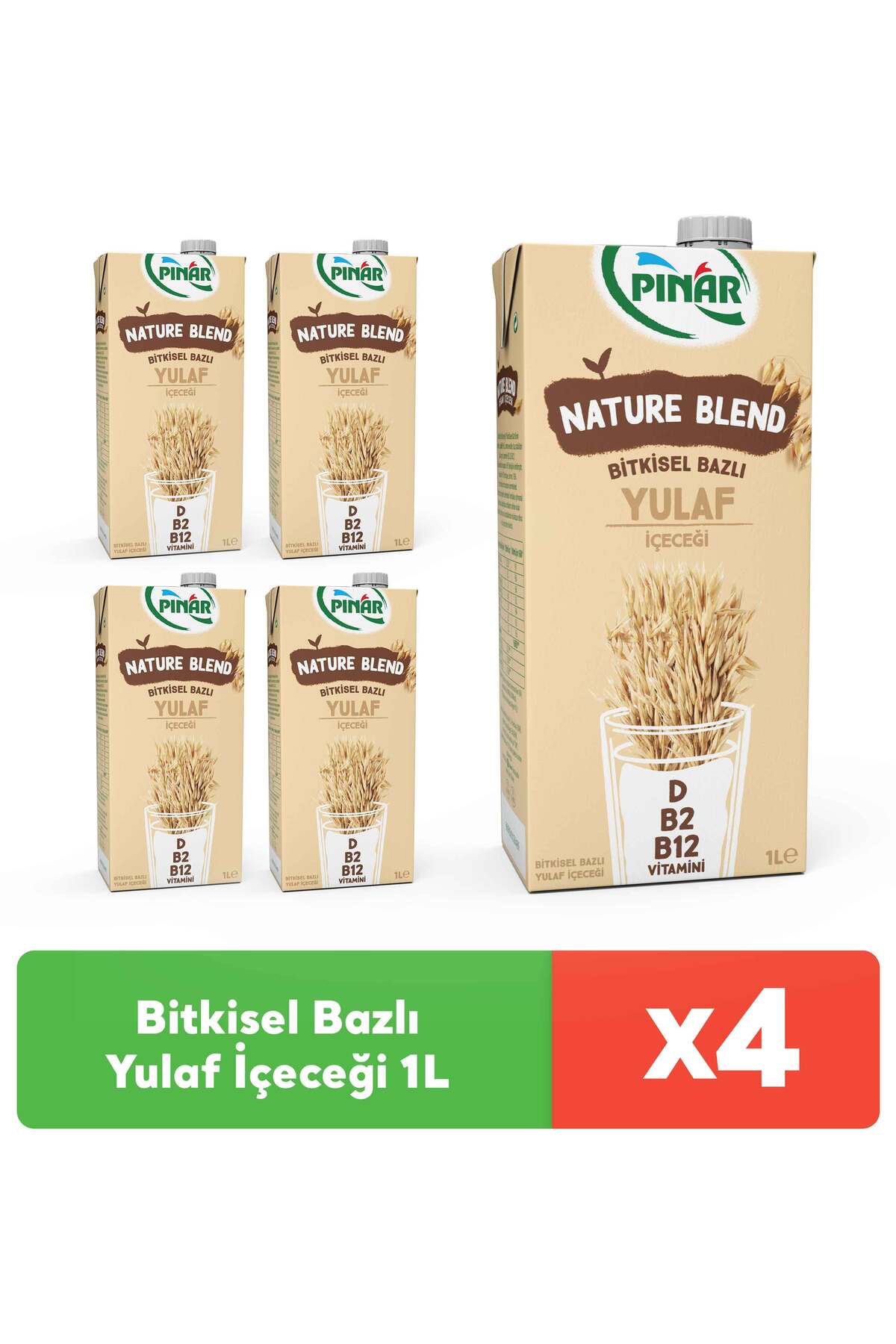 PINAR BİTKİSEL İÇECEK YULAF SÜT  1LT