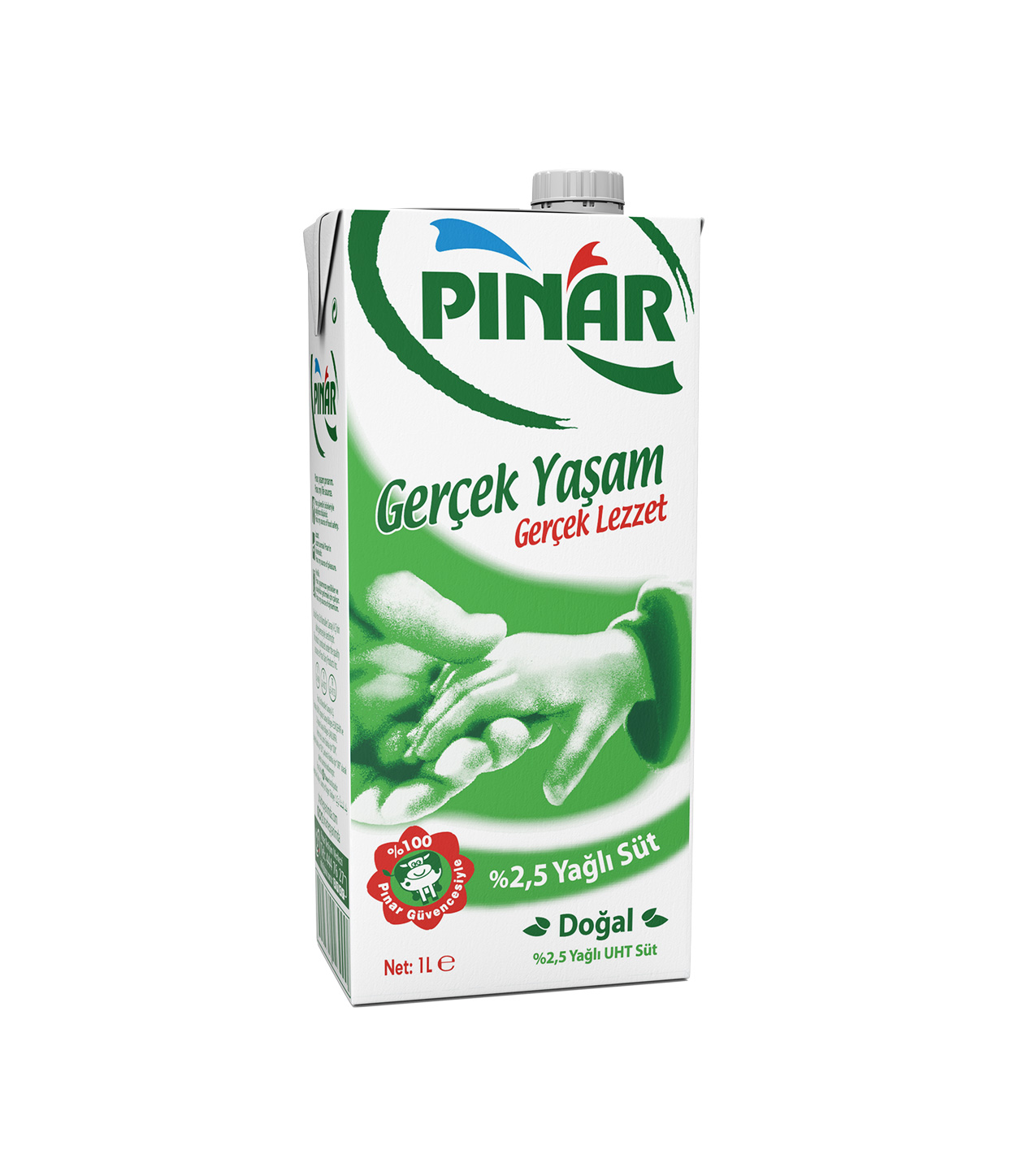 PINAR YAĞLI %2,5 SÜT 1 LT