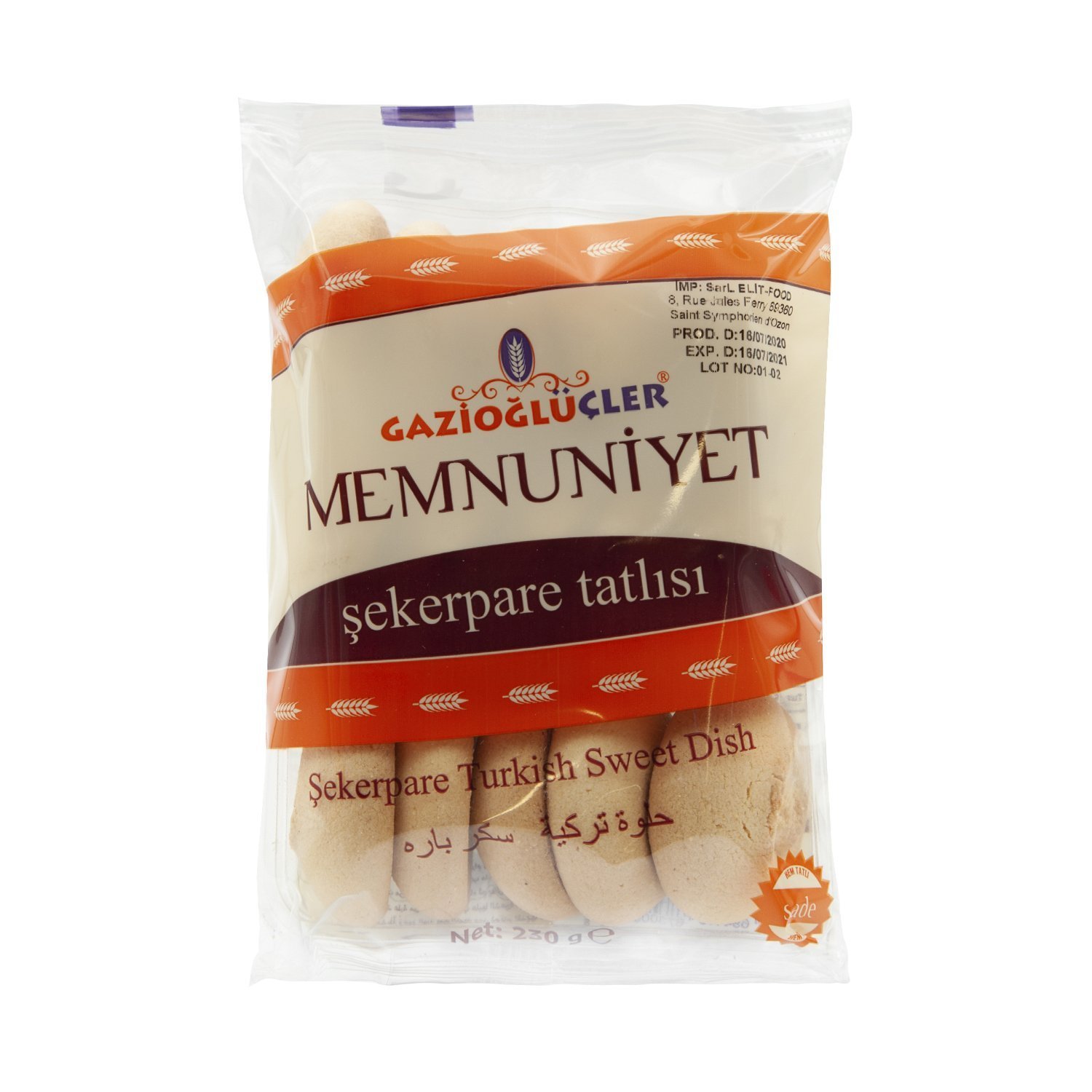 GAZİOĞLU ŞAKERPARE