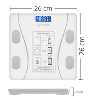TECHFİT TF-1075 VÜCUT ANALİZLİ BLUETOOTH BASKÜL