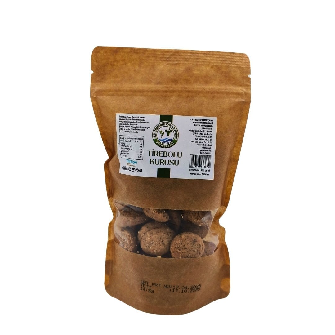 TİREBOLU FINDIK BAHÇEM  MEŞHUR TİREBOLU KURUSU 150 GR
