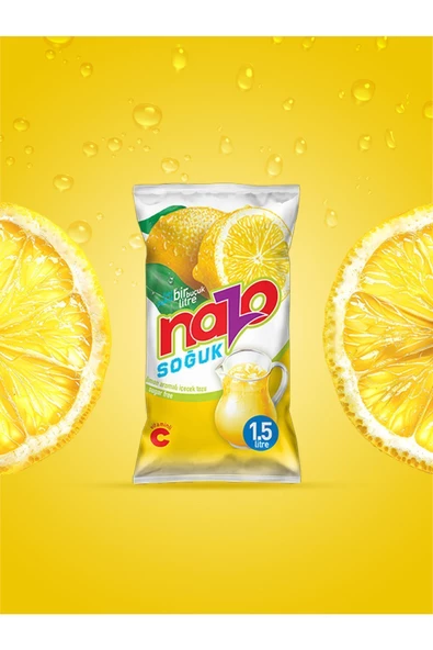 NAZO LİMON AROMALI İÇECEK 9 GR
