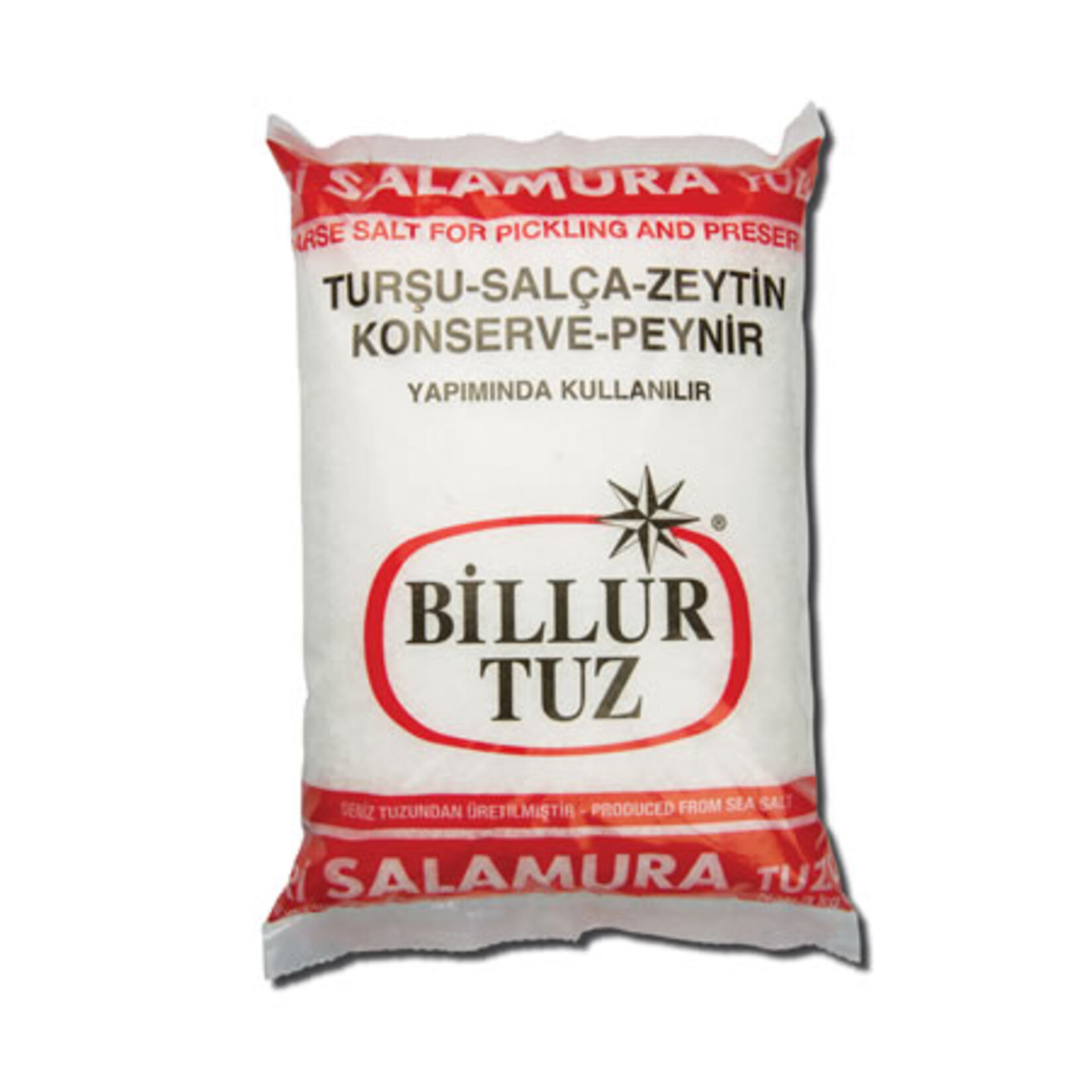 BİLLUR SALAMURA YIKANMIŞ TUZ 3 KG