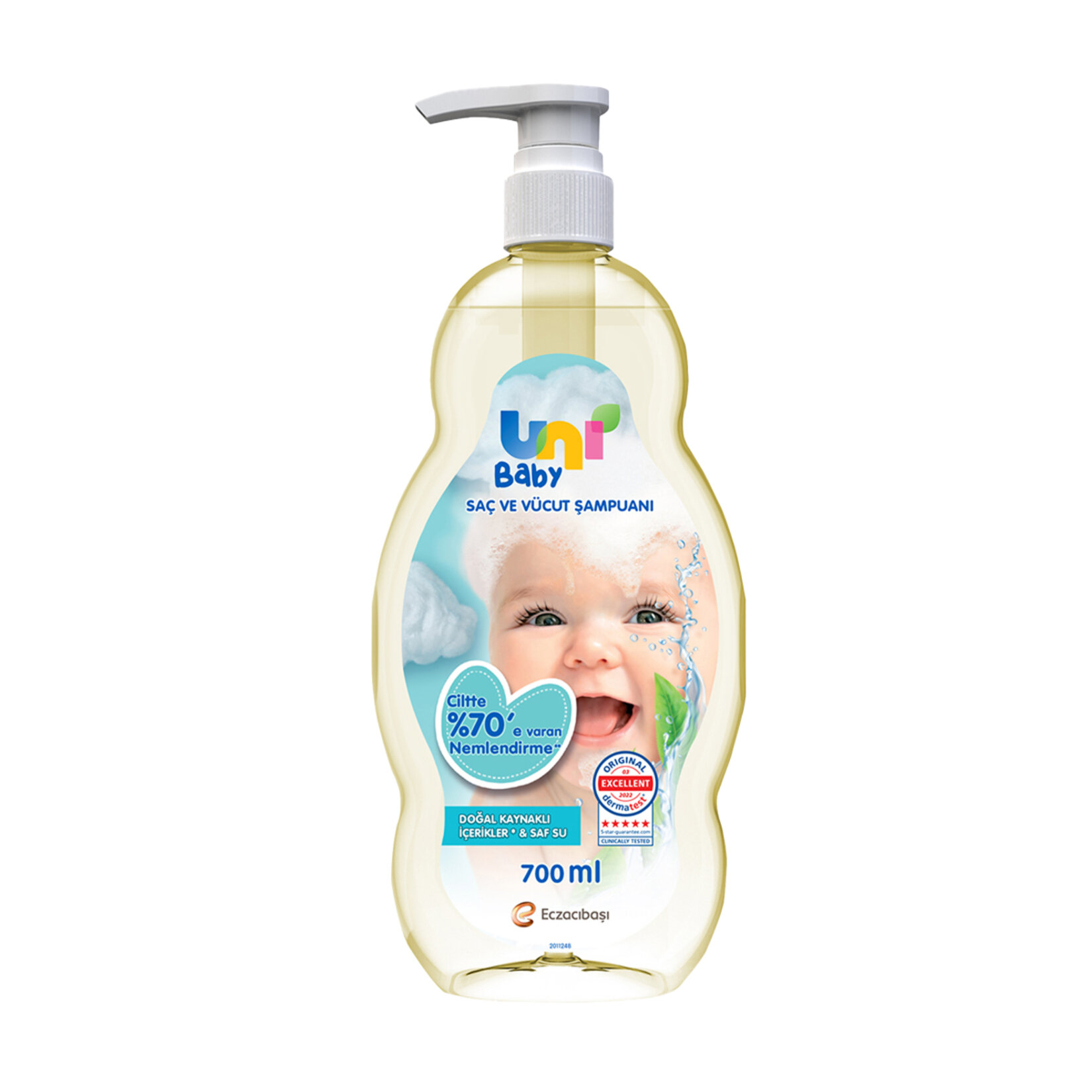 UNI BABY ŞAMPUAN TATLIRÜYALAR 700 ML 