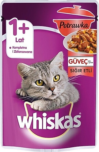 WHISKAS SIĞIRLI KEDİ ÖDÜL MAMASI 85 GR