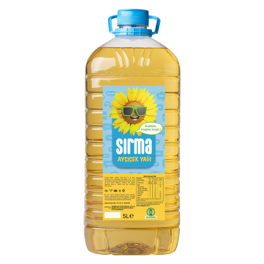 SIRMA AYÇİÇEK YAĞI 5 LT