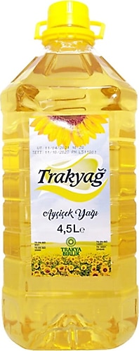 TRAKYAĞ AYÇİCEK YAĞI KÖŞELİ DARPET 5 LT