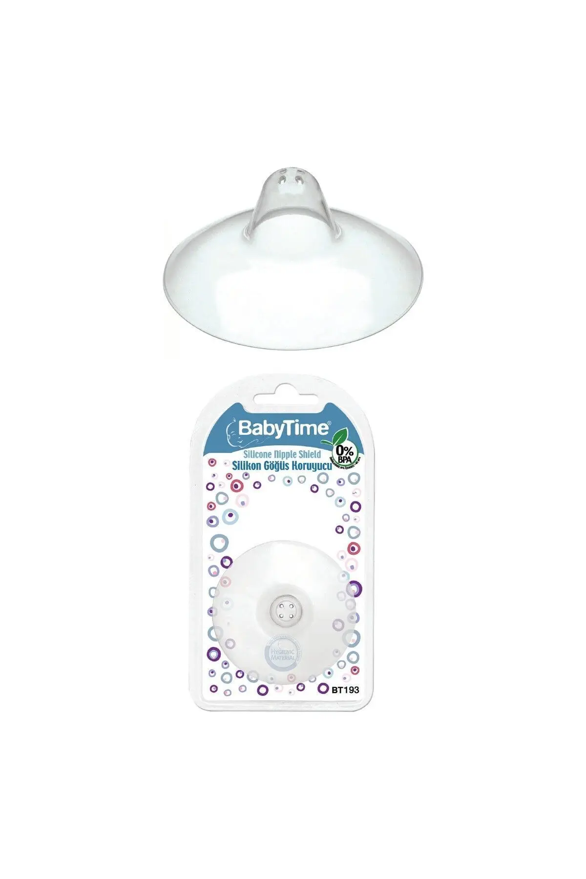 BABY TIME SİLİKON GÖGÜS KORUYUCU