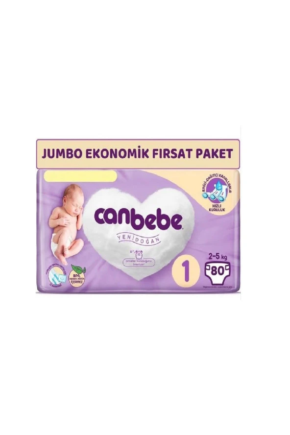 CANBEBE 1 2-5 KG 64 ADET