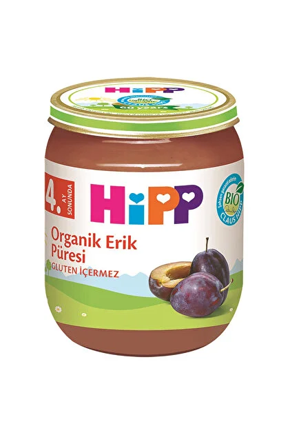 HİPP ORGANİK ERİK KAVANOZ MAMA 125 GR