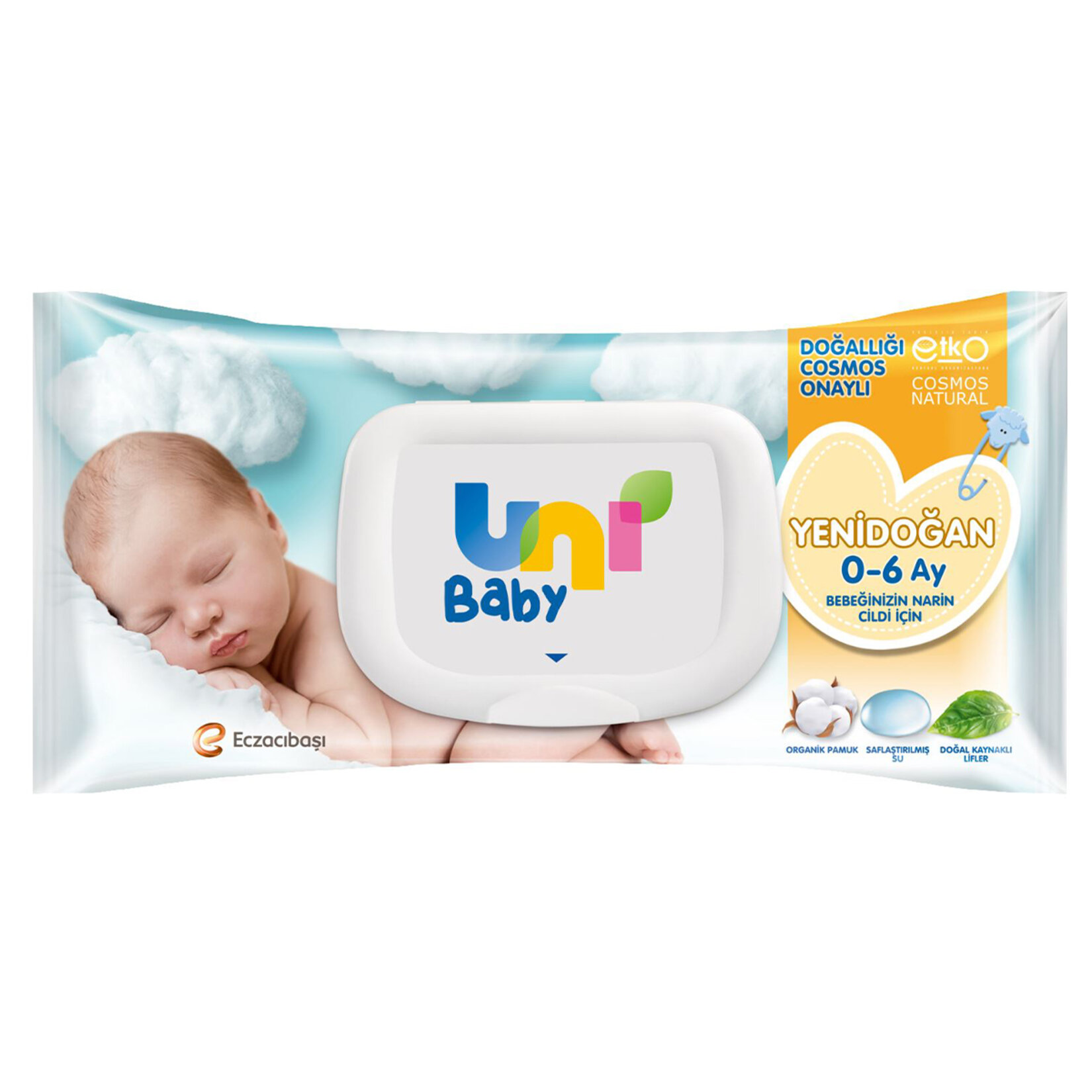 UNI BABY YENİDOĞAN ISLAK MENDİL