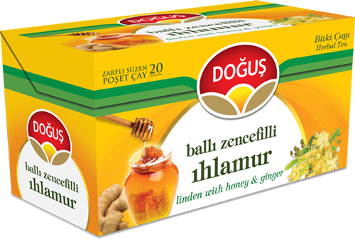 DOĞUŞ BALLI ZENCEFİLLİ IHLAMIR BİTKİ ÇAYI 20 ADET