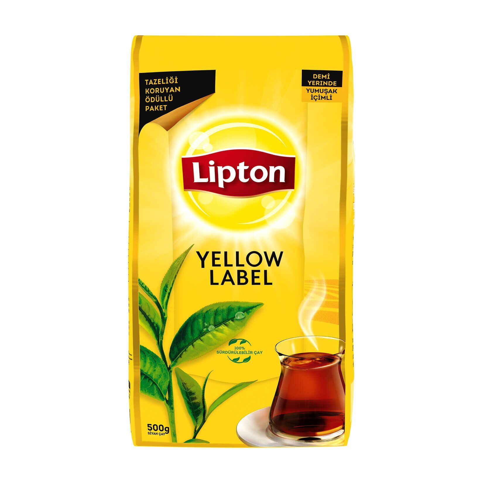LİPTON YELLOW LABEL SİYAH ÇAY 500 GR