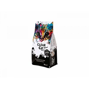 CLEAR CAT AKTİF KARBON KEDİ KUMU  5 LT