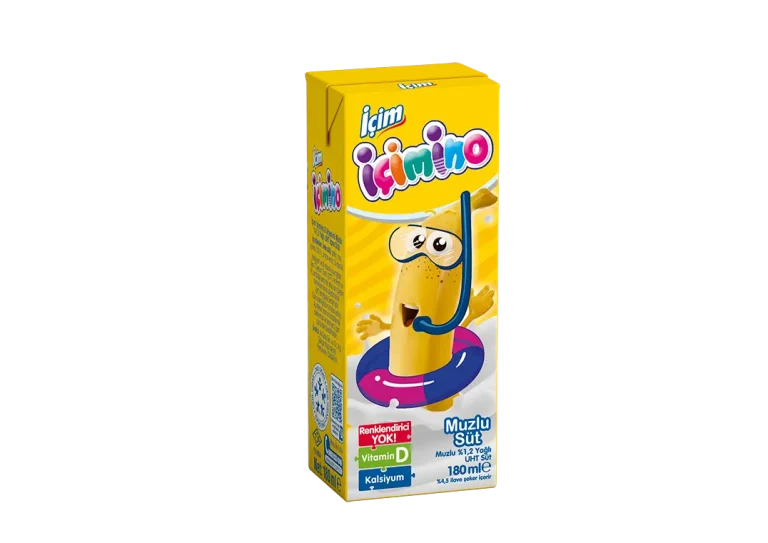 İÇİM İÇİMİNO MUZLU SÜT 180 ML