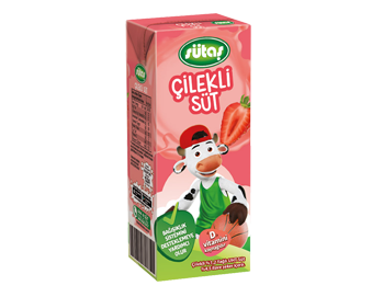 SÜTAŞ ÇİLEKLİ SÜT 200 ML