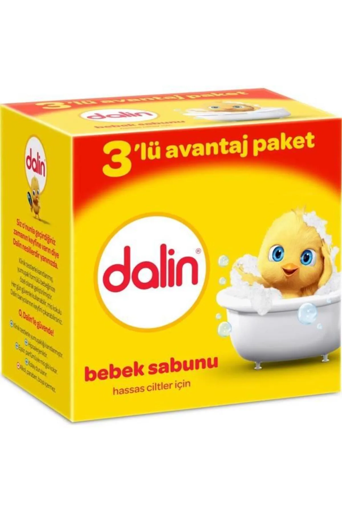 DALİN BEBEK SABUNU 3*75 GR