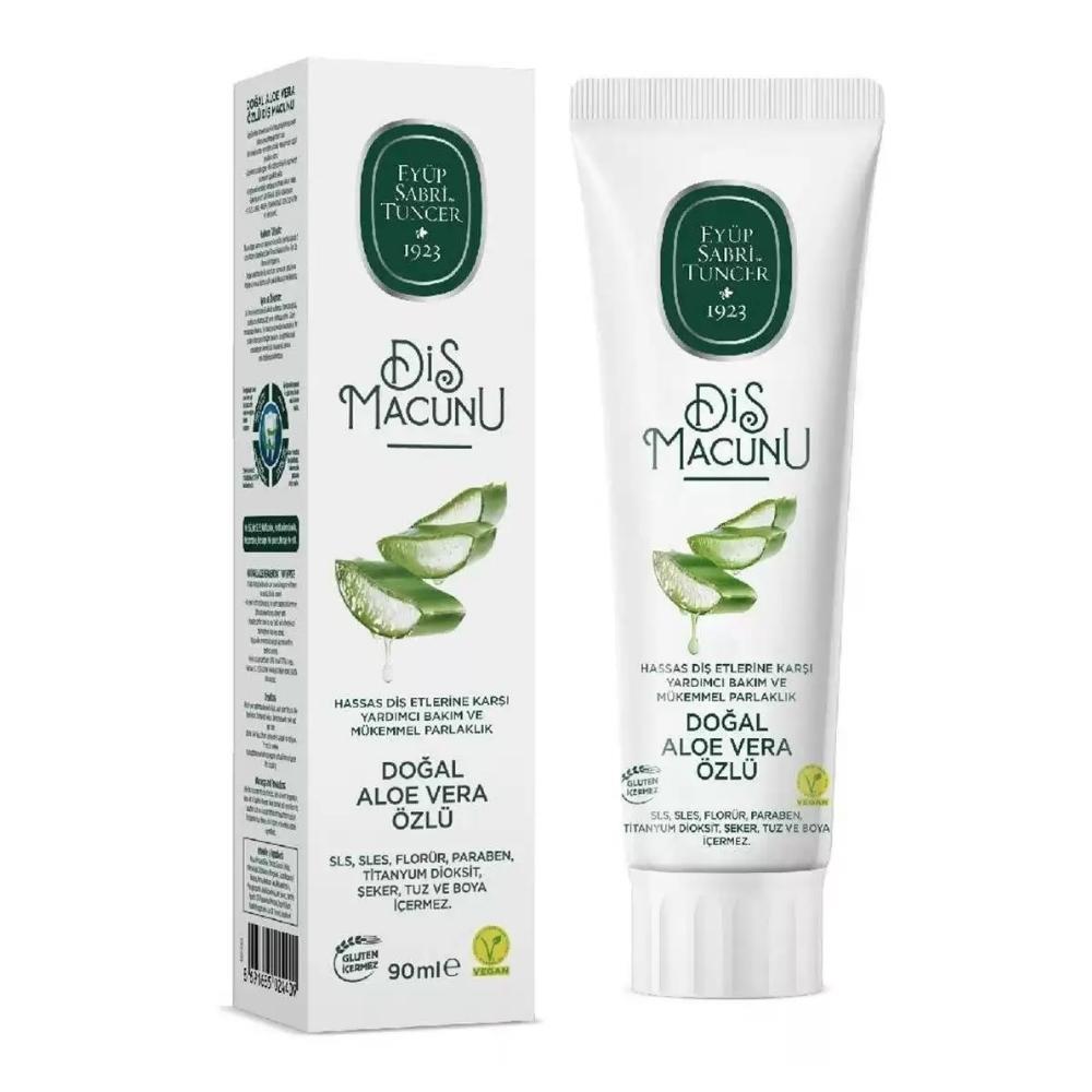 EYÜP SABRİ TUNCER DOĞAL ALOE VERA  DİŞ MACUNU 60 ML