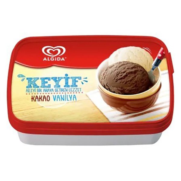 ALGIDA KEYİF  KAKAO VANILYA 750 ML