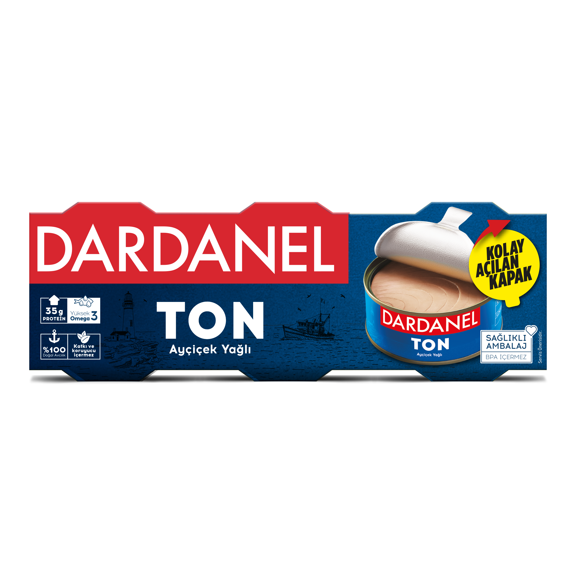 DARDANEL AYÇİÇEK YAĞLI TON BALIĞI 750 GR