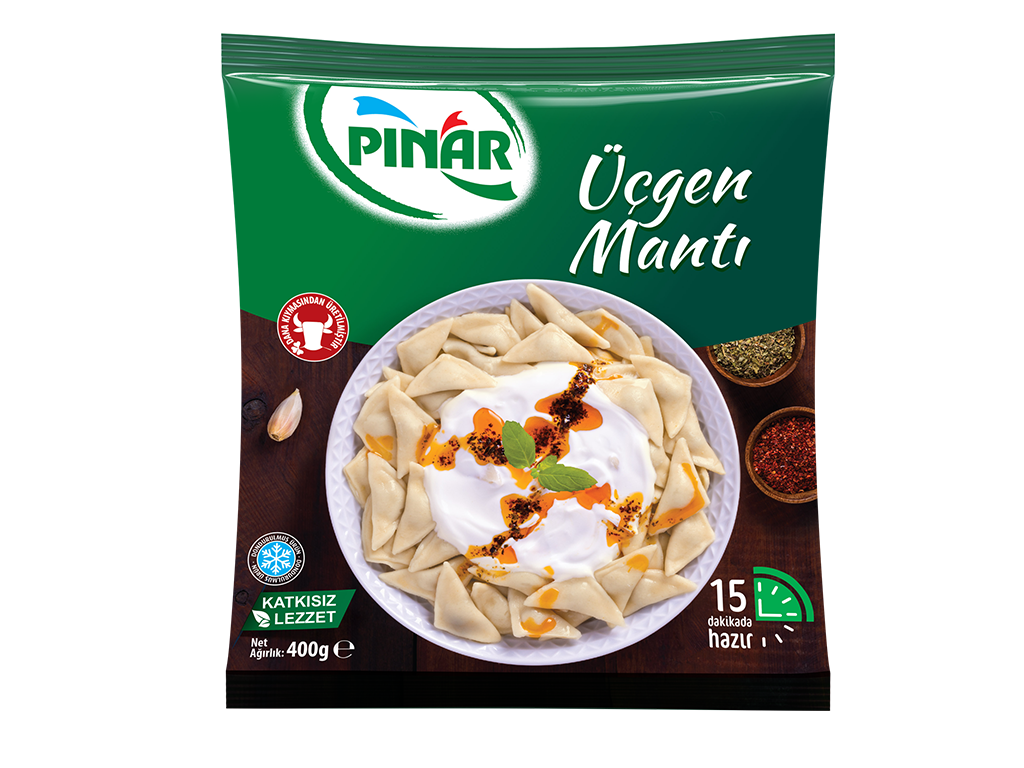 PINAR ÜÇGEN MANTI 400 GR