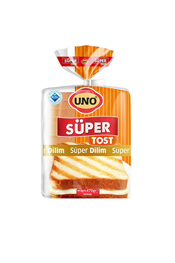 UNO SÜPER DİLİM TOST EKMEĞİ 470 GR