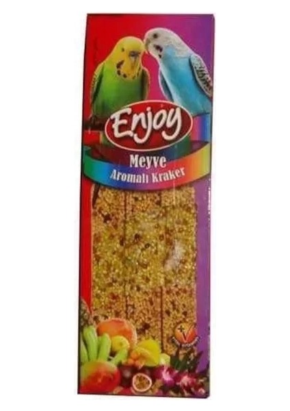 ENJOY MEYVE  AROMALI KRAKER 95 GR