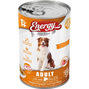 ENERGY KUZU ETLİ  KÖPEK MAMASI 415 GR